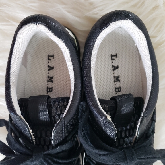 L.A.M.B. Bennie By Gwen Stefani Women's Fashion Sneakers Lace up Sz 6.5US - Picture 9 of 11